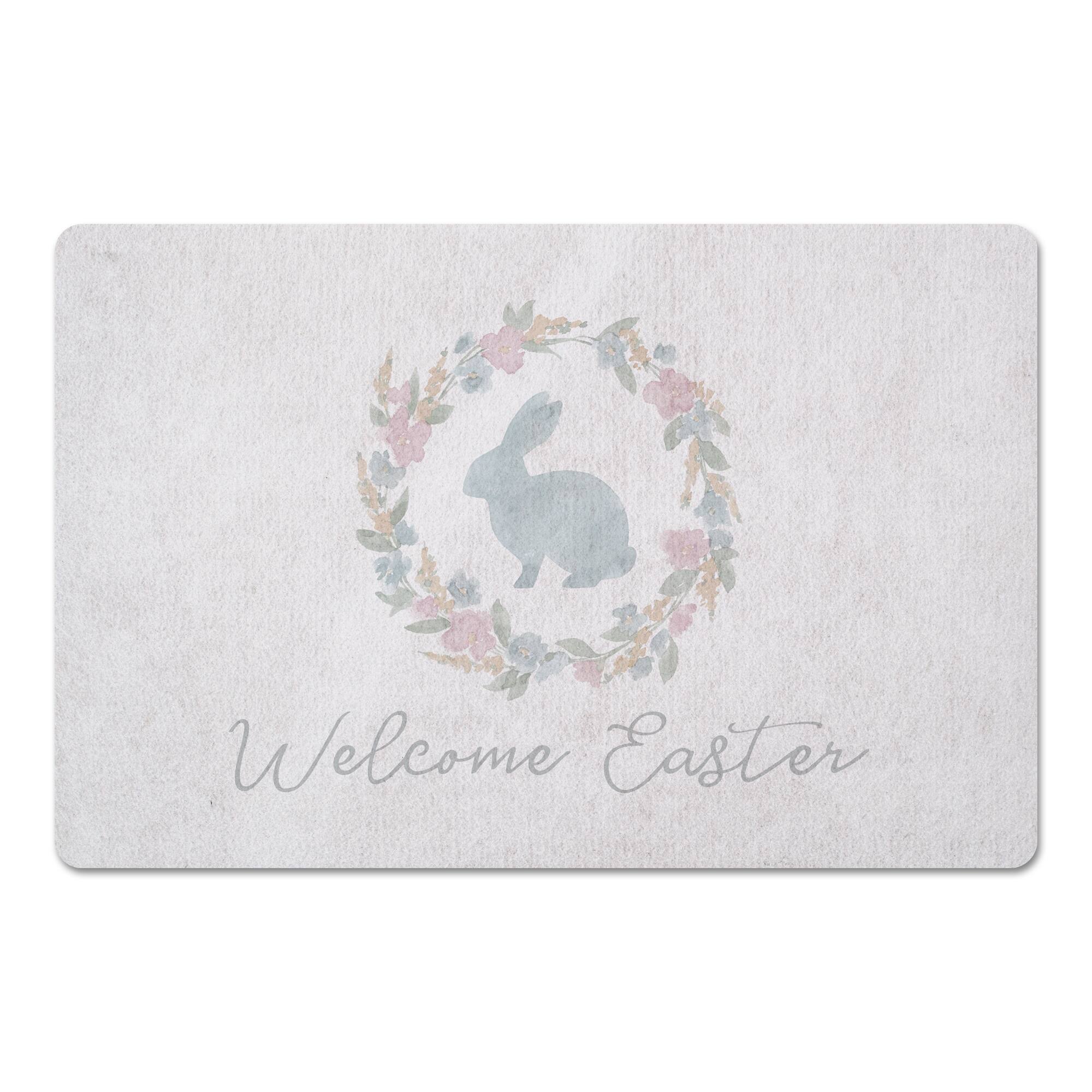 Easter Wreath KAM 27" x 18" Floor Mat